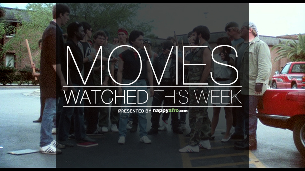 Movies Watched This Week-1