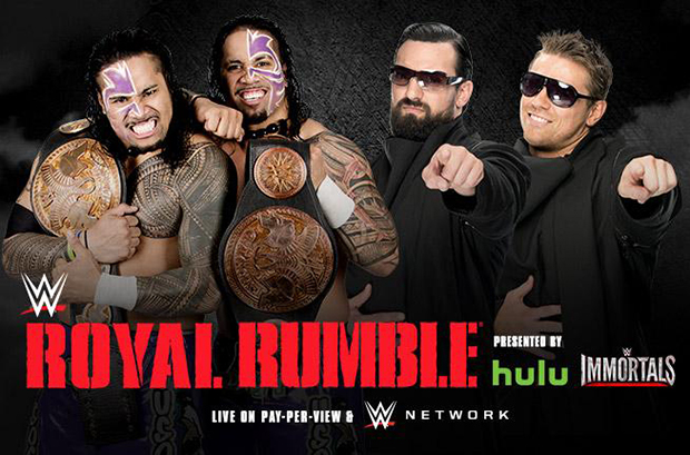 Royal Rumble-Miz vs Uso