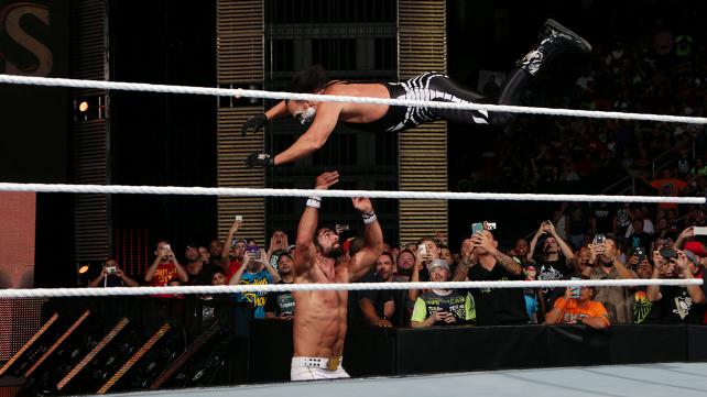 Rollins vs Sting